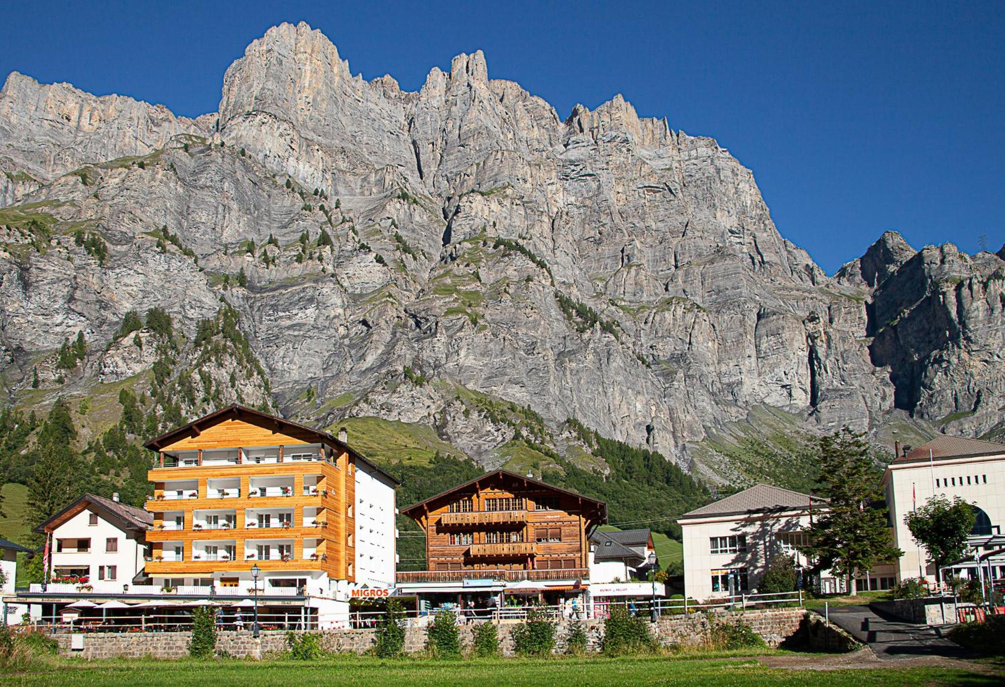 Hotel Roemerhof Leukerbad Exterior foto